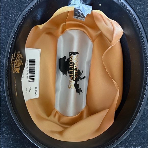 Stetson Black and Brown Cowboy Hat - Picture 3 of 5